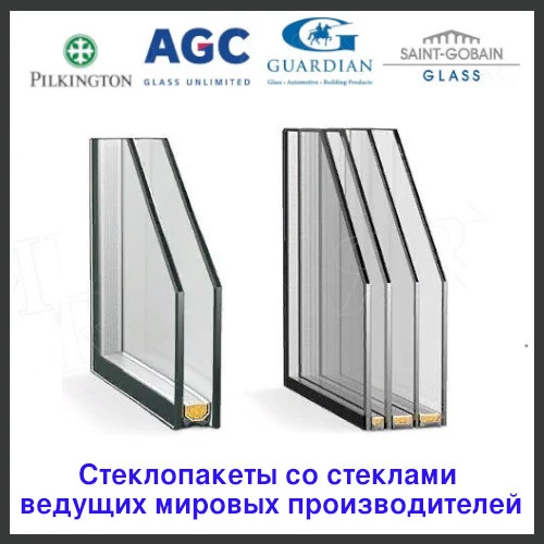 Стеклопакеты для окон дверей